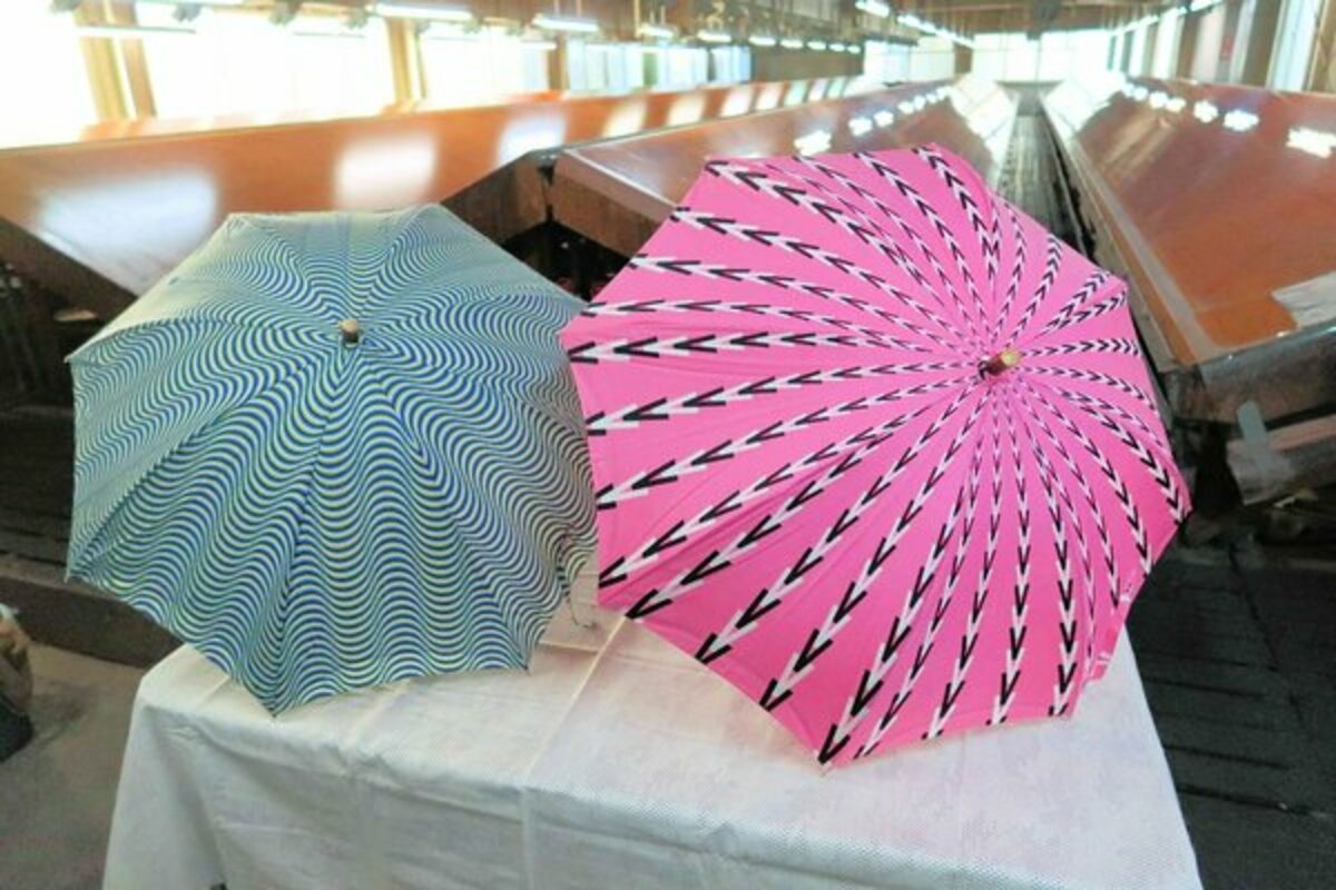 A dyeing factory in sakyo ward, kyoto city commercializes 